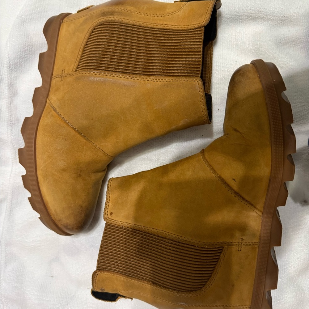 Sorel Brown Ankle Boots